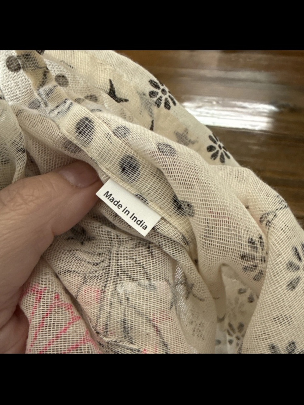 Free People Cream Shoulder Satchel with Pink Floral Print - Picture 12 of 12